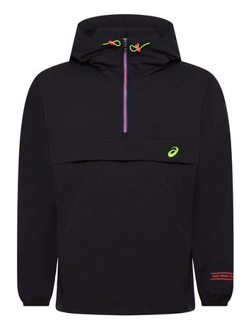 Asics Atc Relaxed Pullover Jacket - Black - S