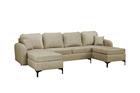 Knocklong 4-sits Hörnbäddsoffa beige -