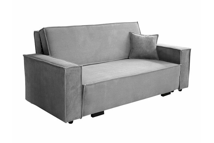 Denegal 2-sits Bäddsoffa Ljusgrå -