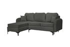 Knocklong 3-sits Hörnbäddsoffa Dark grey -