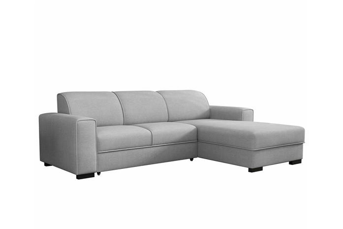 Denegal 3-sits Hörnbäddsoffa Ljusgrå -