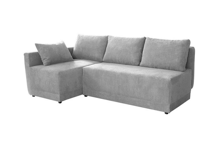 Denegal 3-sits Hörnbäddsoffa Ljusgrå -