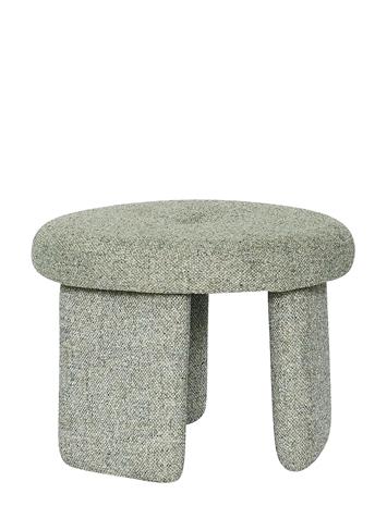 Hübsch Rocco Pouffe - Green - ONE SIZE