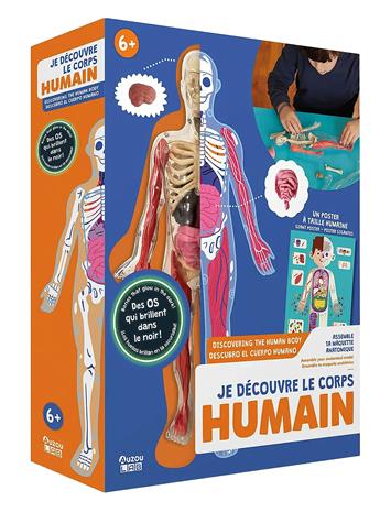Auzou Activity Box - Discovering The Human Body - Multi/patterned - ONE SIZE