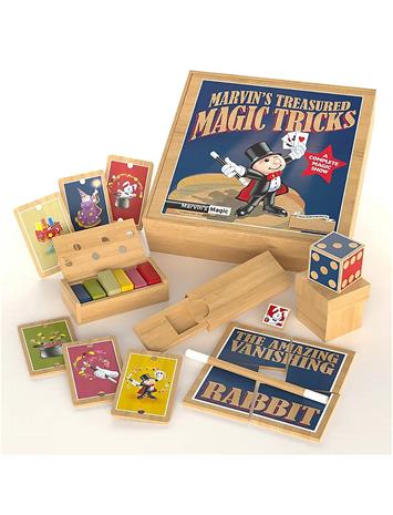 Marvin's Magic Marvin's Treasured Magic Tricks (Wooden Set) - Multi/patterned - ONE SIZE