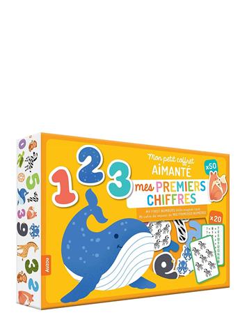 Auzou My Little Magnet Case - First Numbers - Multi/patterned - ONE SIZE