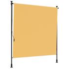 vidaXL Ulkorullaverho Hiekka 100 x 270 cm
