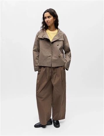 Object Objgro Re Short Jacket Noos - Beige - 44