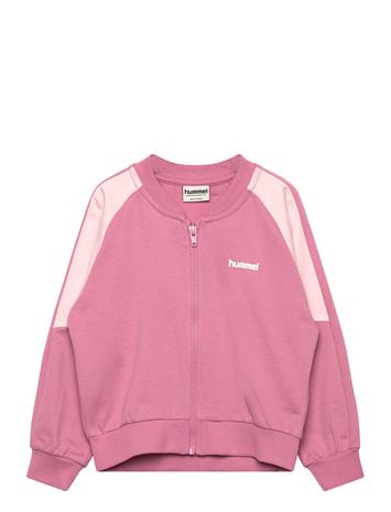 Hummel Hmlmini Loose Block Zip Jacket - Pink - 110