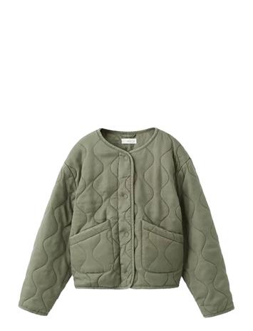 Mango Padded Lyocell Jacket - Khaki green - 11