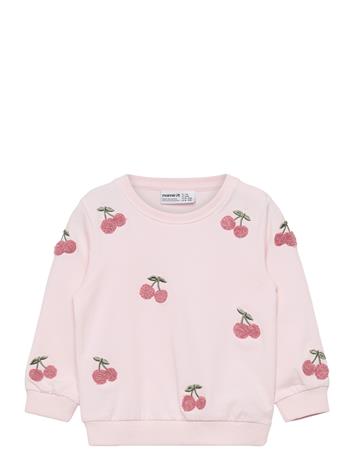 name it Nbffairy Ls Light Sweat Unb - Pink - 86