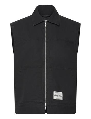 Monki Over D Vest Vests Padded Vests Black Monki