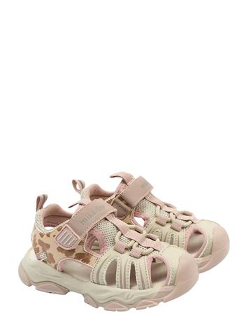 mikk-line Sandal Mesh W Velcro - Navy - 35