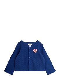 Mini Rodini Lace Patch Cardigan - Blue - 140/146