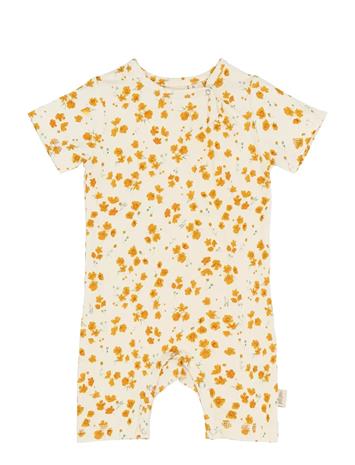 Petit Piao Ppsun S_S Jumpsuit - Yellow - 92