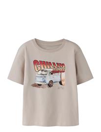 name it Nmmjayde Ss Nreg Top Box - Grey - 116
