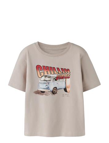 name it Nmmjayde Ss Nreg Top Box - Grey - 116