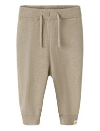 Lil'Atelier Nbnduno Knit Pant Lil - Beige - 86