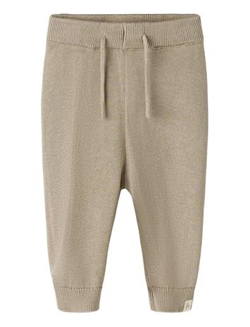 Lil'Atelier Nbnduno Knit Pant Lil - Beige - 86