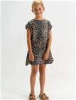 The New Tntrue S_S Dress - Brown - 158/164