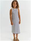 The New Tntish S_L Rib Dress - White - 158/164