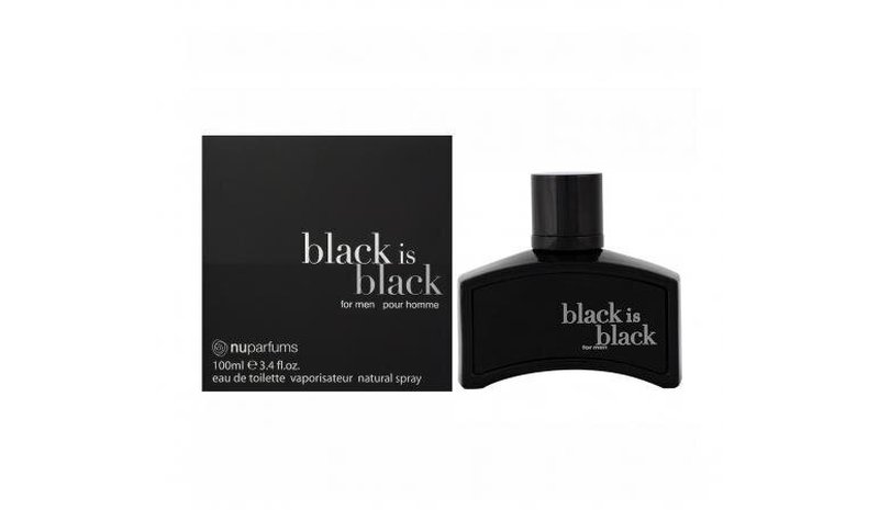 Nuparfums Black is Black EDT miehelle 100 ml