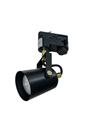 Aneta Lighting Metz musta 3 vaihe global kiskoon spotti