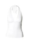 Urban Classics - Ladies Polyamide Jersey Neckholder Top - Niskalenkkitoppi - Naiset - Valkoinen
