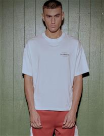 HAN Kjøbenhavn Trophy Oversized Tee - White - XXL
