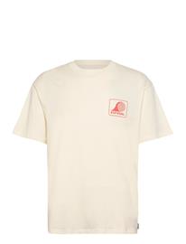 Rip Curl Aots Rolling Wave Tee - Cream - XL