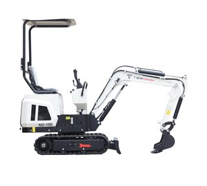Tiermann ND-100 1,0 t minikaivinkone kolmella kauhalla