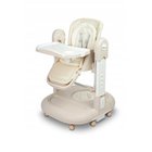 Syöttötuoli Caretero Sitron 3-in-1 keinu-kävelytuoli beige