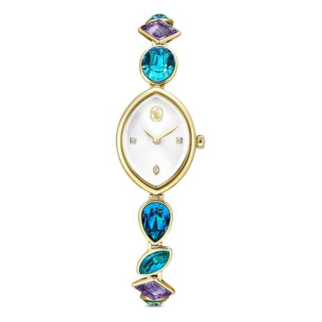 Swarovski Gema rannekello, kullansävy ja monivärinen kristalliranneke, 5749569