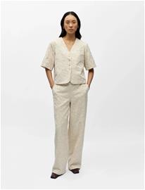 Object Objmathilda Lisa 2/4 Lo Blazer 144 - Cream - 44
