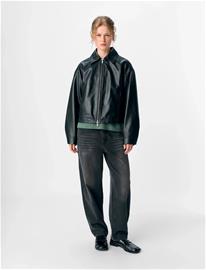 Object Objmira Re Leather Jacket E Au25 - Black - 40