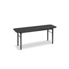 Skovby Möbelfabrik #832-penkki musta tammi l 120 cm