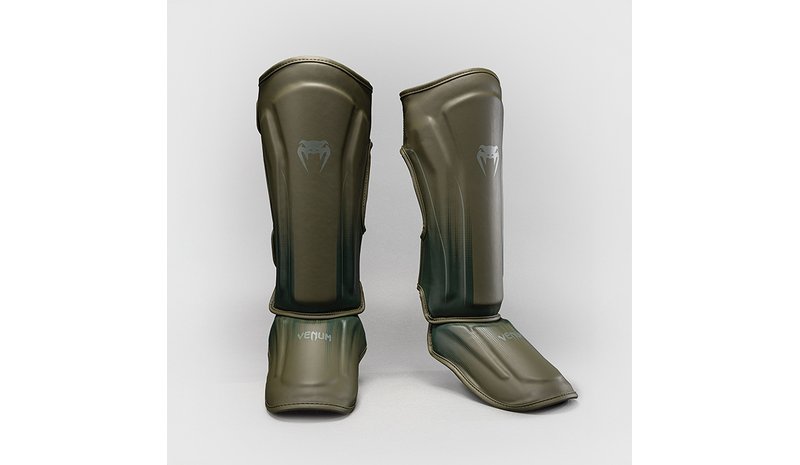 Venum Stealth Säärisuojat Khaki Vihreä