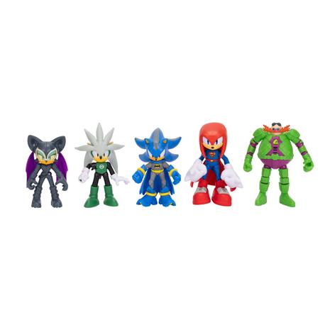 DC x Sonic the Hedgehog 6,5 cm figuuri (lajitelma)