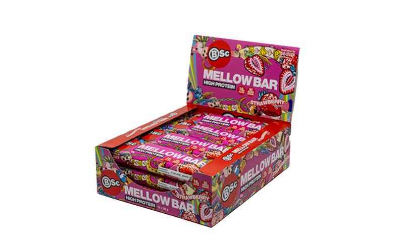 12 x BSc Mellow Bar 50 g