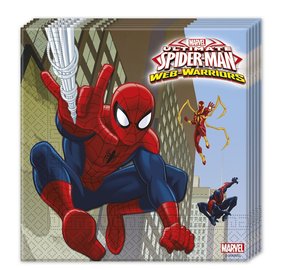 Lautasliinat, Spiderman, 20kpl