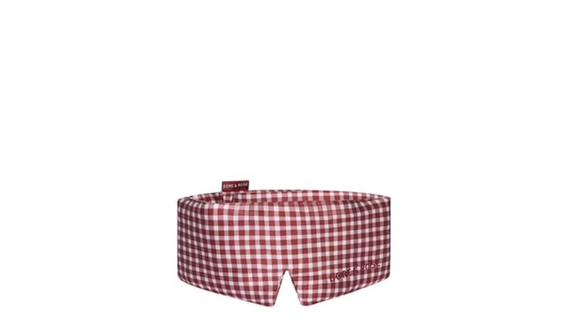 Dore & Rose Deep Sleep Mask Checked Yönaamio 1 kpl