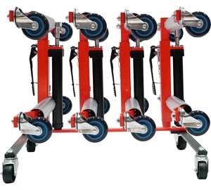Auton siirtoalustasarja säilytystelineellä, KS-Tools