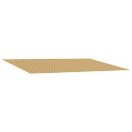 vidaXL Markiisin vaihtokangas Oranssi ja Musta 450 × 300 cm Polyesteri