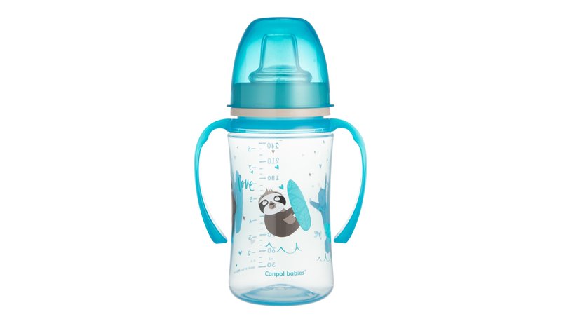 Canpol Babies Easy Start sininen 240 ml harjoitusmuki
