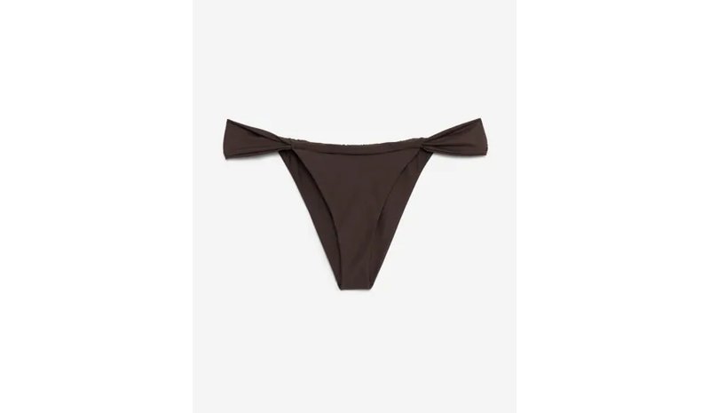 Neo Noir - Ruskea - Zanita Solid Bikini Brief