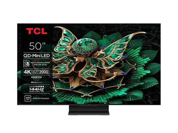 TCL 50C79K (50"), LED-televisio