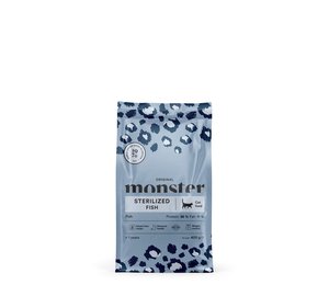 Monster Cat Original Sterilized Fish 400 g