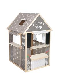 ROBA Wooden Play House Combination Usable As Play Shop - Multi/patterned - 128X 94.5X 82.5CM
