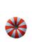 Studio About Float Pillow, Blue/Red - Multi/patterned - Ø 40 CM – kuva 1