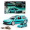Mattel Brick Shop Hot Wheels Speed Series Rakennussarja Custom ’90 Honda Civic EF 248 Osaa – kuva 4